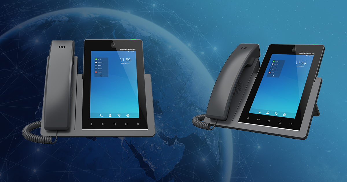 Grandstream Adds a New High-End Smart Video IP Phone to GXV